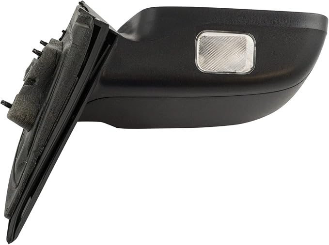 Driver & Passenger Side Mirror Set with Heat with Puddle Light without Blind Spot Indicator Compatible with 2006-2010 Ford Fusion Mercury Milan FO1320327 FO1321327