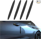 4PCS Car Door Edge Guards with Airbag,De-Static & Anti-Crash Car Door Protector with Dolphin Streamline Design,Universal Cars Doors Edge Protector Exterior Cars Accessories