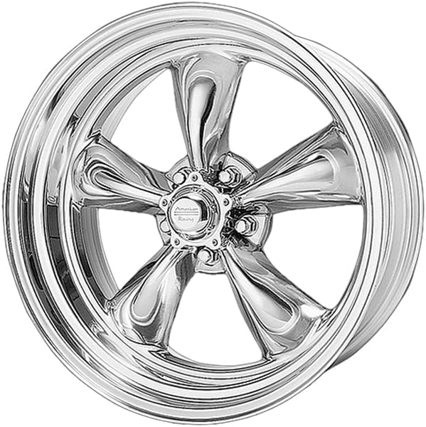 Vintage VN515 TORQ THRUST II 1 PC 16X8 5X4.5 4.07-11mm POLISHED - VN5156865