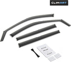 in-Channel Incredibly Durable Rain Guards for Jeep Compass 2017-2026, Original Window Deflectors, Vent Window Visors, Vent Deflector, 4 pcs. - 617264
