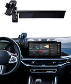 PZK Car Phone Mount for BMW X5 2024-2026 X6/ BMW X7 2023-2026 Accessories | Custom 14.9-inch Screen Auto Lock Car Phone Holder 360° Rotating Extension Rod Hands-Free Not Affect Air Vent Cradles