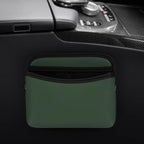 Universal Car Pocket Organizer - PU Leather Pouch for Seat, Door, Window, Console - Holder for Cards, Trash, Cell Phone, Sunglasses