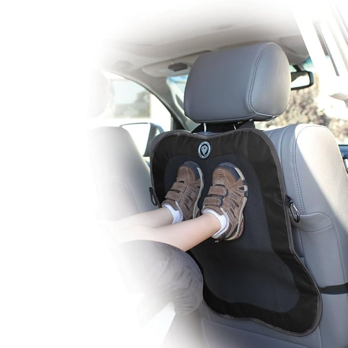 Prince Lionheart Backseat Kick Mat, Brown