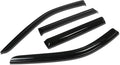 Rain Guards Tape-On Compatible with 2011-2013 Jeep Grand Cherokee WK2 4pcs Window Visor Deflector