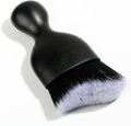 Car Interior Detailing Brush,Soft Bristle Cleaning Brush Car Detailing Brush Dusting Brush,Car Interior Cleaning Tool,Auto Detail Brush Car Dash Duster Brush (Black&White)