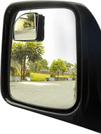 Car Rear View Mirror Car Side Mirror Auto Wide Angle Mirror Adjustable Convex Rear Blind Spot Mirrors for Cars, Trucks, SUVs, RVs and Vans