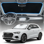 for Audi Q3 Sun Shade Windshield Cover - Custom Fit Q3 Accessories 2019-2025 2026 Sunshade Foldable UV Protection & Heat Shield Sun Visor Accessories