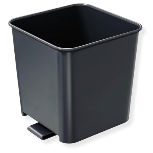 Car Trash Can Waterproof Vehicle Garbage Bin, Leakproof Anti Slip Floor Mat Clip Trash Bag Holder for Car, Truck, SUV, Van Portable Auto Trash Container with Stability Clips (Gray, Small)
