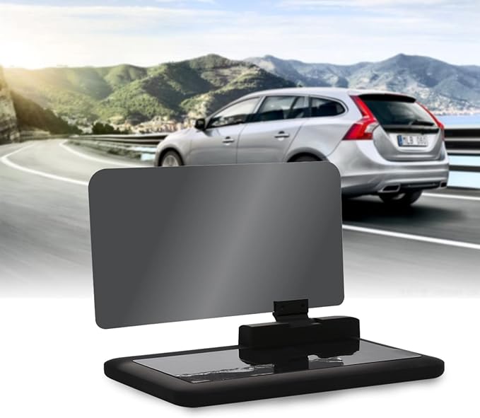 Car HUD Phone GPS Heads Up Display for Navigation HD Image Reflector Head Up Display Phone Holder Mount Hud Reflector Screen
