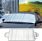 Car Windshield Cover Accessories: Thick Window Shield Protector for SUV Carro Truck Automotive Windshield Blanket Guard for Winter Summer Hail Ice Frost Snow Sun