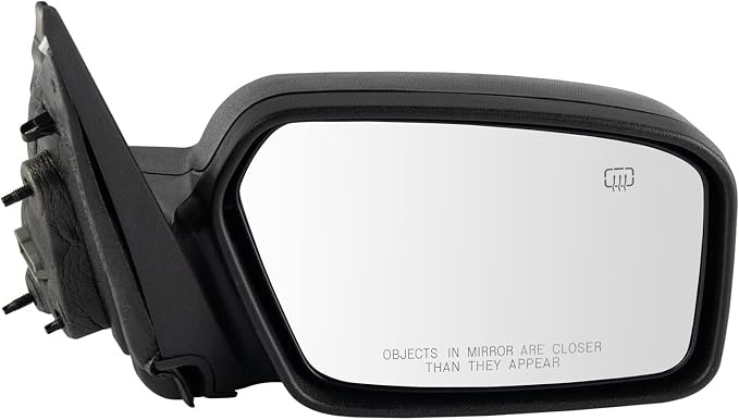 Passenger Side Mirror Assembly Power Heated Textured Black Compatible with 2006-2009 Ford Fusion 2006-2009 Mercury Milan