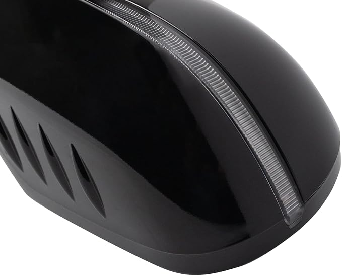 Passenger Side Power Heated Mirror with Turn Signal, Blind Spot, Puddle Light, Paint to Match Compatible with 2020-2023 Kia Soul KI1321236