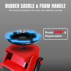 3 Ton Low Profile Hydraulic Floor Jack, Dual Pump 6600lbs Heavy-Duty Steel, 3.125"-20" Lift for Cars/Trucks/SUVs w/Overload Protection & 1-Yr Warranty