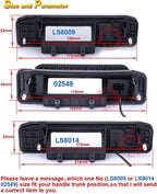 Trunk Handle Rear View Reverse Backup Camera Night Vision Parking Assistance Replacement for Mercedes-Benz C-Klasse C180 C200 C220 C250 C280 C300 C300D C300E C350 C400 RWD (Model 02549=195 * 54mm)