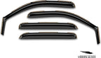 Voron Glass in-Channel Extra Durable Rain Guards for Trucks GMC Sierra 2500HD/3500HD 2007-2014 Crew Cab, Window Deflectors, Vent Window Visors, 4 Pieces - 200834