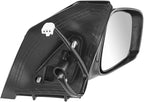 Passenger Side Mirror Assembly Electric Adjustment Non-Heated No Memory Black Compatible with 2003-2008 Toyota Corolla LE S TO1321179