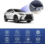 4K Dash Cam Suitable for Lexus NX 2022-2026 & NX Hybrid NX350 250 350h 450h, OEM Factory Look, 2160P UHD Video, Built-in WiFi & APP, Loop Recording, Gravity Sensor, Plug & Play, 64GB Card
