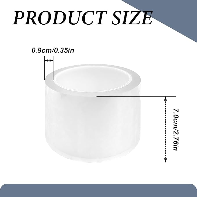 Car Door Edge Guards/Door Sill Protector, Anti-Scratch Anti-Collision Adhesive Strip, for Most Vehicles (2.7Inx33Ft, Transparent)