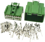 Automotive Connectors 1-20 Sets 16 Pin Hi*/gh Quality Auto Wiring Terminal Male Female Socket Car Unsealed Wiring Connector 7283-6453-60 7282-6453-60 DJ71612-2.2-11 DJ71612-2.2-21 Connectors(Male Fema