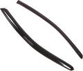 WD2-374 Dark Smoke 2 Pcs Set Window Visor (Outside Mount) Deflector Rain Guard Compatible with 1997-2003 Pontiac Grand Prix Coupe