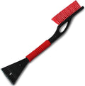 Long Handle Ice Scraper and Snow Brush Combo for Vehicles, Windshield Broom with Foam Grip, Lightweight Winter Tool for Cars and Trucks, Car Snow Brush