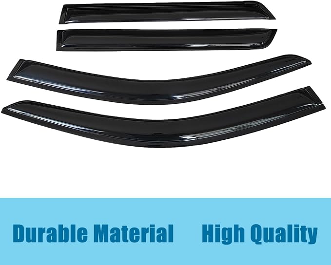 Window Visors Rain Guards for Honda Pilot 2023 2024 LX Sport EX-L TrailSport Touring Elite, Vent Window Deflectors Sun Shade Smoke Tinted Car Accessories 4-Piece