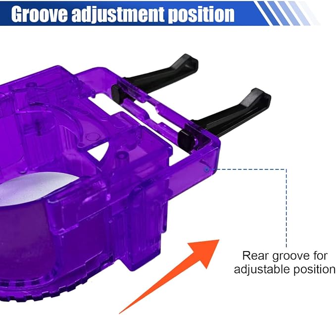 YoRise Car Air Vent Cup Holder, Multifunctional Auto Drink Holder Expander with Mounting Clips, Universal Vehicle Bottle Organizer for Most Cars with Horizontal Blade Vents (Purple)