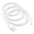 Carplay Cable Cord Compatible with iPhone 16 17 USB A to USB C Cable for 17E 16E 17 Air/17 16 15 Pro Max ，Plus, Pro 12.9/11, 10th Gen, Air 5th/ 4th,Mini 6th Charger Car Charging Cable White