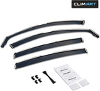 in-Channel Incredibly Durable Rain Guards Compatible with Honda HR-V 2016-2022, Original Window Deflectors, Vent Window Visors, Vent Deflector, 4 pcs. - 616074