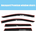 Window Visors Rain Guards for Honda CRV 2017-2022 Side Car Window Deflectors Vent Visor Sun Shade SUV Accessories 4PC Smoke Tinted