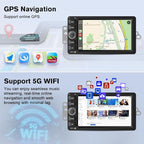 Car Radio Stereo for Chevy Silverado GMC Sierra Yukon Tahoe Impala Hummer 2003 2004 2005 2006,with Android 15 CarPlay Android Auto 5GHz WiFi FM/AM Bluetooth GPS SWC Backup Camera【4Core 64GB 】