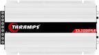TS 1200x4 Amplifier Car Audio 1200W RMS 2 Ohms 4 Channels 2 Bridged Channels, Full Range Crossover Fixed RCA/Wire Input - Multichannel Class D