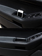 Front Row Door Organizer Compatible with Ford Explorer 2011 2012 2013 2014 2015 Armrest Storage Tray Phone Container Handle Pocket ABS Tray Insert Glove Pallet