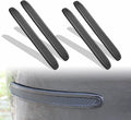 runmade 4Pcs Universal Car Truck SUV Rear Bumper Guard Side Anti-Scratch Protector Trim Black Rubber Strips (270mm x 30mm x 5mm)