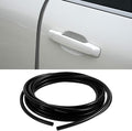 32Ft (10M) Car Door Edge Protector, Self-Adhesive Scratch Resistant U Shape Auto Door Edge Guard Decoration, Anti-Collision Car Doors Trim Strip Protector for Truck, SUV, Sedan (Black-10M)