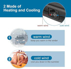 12v Car Heater, Portable Car Heater and Defroster with Dual Modes, Car Heaters that Plug into Cigarette Lighter for Fast Defrosting and Demisting Windshield