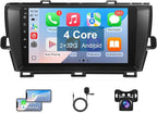 Car Radio for Toyota Prius 2010 2011 2012 2013 2014 2015 Stereo Replacement with Wireless CarPlay Android Auto, 9 Inch Touchscreen with Bluetooth WiFi GPS Navigation Backup Camera MIC 2+32G