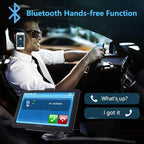 N800 GPS Navigator for Car with Bluetooth, 7” Truck GPS Commercial Drivers, 2026 Maps (Free Lifetime Updates), Semi Trucker GPS Navigation Systems, Custom Truck Routing