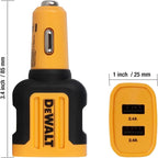 Heavy Duty 24W USB Car Charger Adapter, Cigarette Lighter Adapter USBA Charger, Fast Charging Car Lighter USB Adapters, Cell Phone Automobile Chargers for iPhone, Samsung Galaxy, iPad