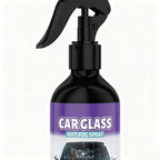 Windshield Anti Fog - 100ml Glass Defogger Spray with Sponge Towel, Window Glass Cleaner with Clear Vision Formula, Automotive Motorcycle Vehicle Truck Interior Protection, Goggles Mirror