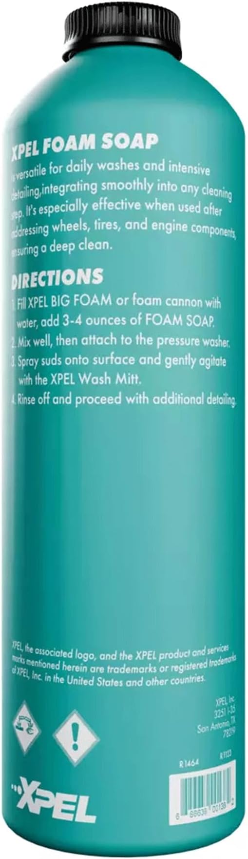 Foam Soap, 16 oz - pH-Balanced Car Wash and Detailing Soap for Foam Cannons, Pressure Washers, and Foam Guns - Safe for Paint, Wax, Clear Coat, and Ceramic Coatings