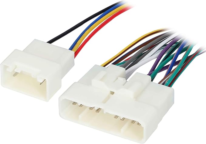 Metra 70-8117 Factory Amplifier Bypass Harness fits Select 2003-2009 Toyota Vehicles - 03-09 4RUNNER - 05-08 Matrix - 03-07 Sequoia - 04-06 Tundra