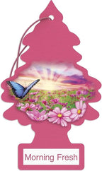 Car Air Freshener | Hanging Paper Tree for Home or Car | Morning Fresh | Pack of 3