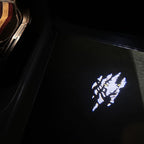 2Pcs Car Door Lights Compatible with Challenger 2015-Present. Personality Pattern LED Projector Courtesy Welcome Lights for SRT SXT GT RT (Picture 1)