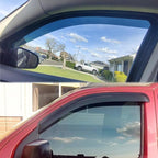 Original Side Window Deflector Visor Rain Guard fit for 2008-2012 Honda Accord Sedan,4pcs Outside Mount Tape-on Shatterproof Dark Smoke Window Shades 94960
