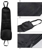 Car Seat Side Storage Pocket, Car Multifunctional Seat Organizer Hanging Bag, Auto Mobile Phone Wallet Sunglasses Mesh Net Pocket, Auto Accessories for Cars SUVs Trucks (Black-1, 1PCS)