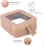 Travel Clear Makeup Bag Set, TSA Approved Cosmetic Bag Case with Zipper Portable Makeup Pouch Toiletry Bag Traveling Cosmetic Organizer Storage Bag Car Organizer Car Essentials