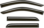 2025 2026 Tape-On Rain Guards for Toyota 4Runner Side Window Visor Deflectors Extra Thick Shade RS Sport Off-Road Premium i-Force MAX Limited Pro Platinum Trailhunter