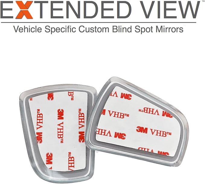 NXTGEN Extended View Mirrors - Compatible with 2020-Present Toyota Supra | MKV Supra Blind Spot Mirrors - 2 Piece Set (Left & Right)