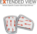 NXTGEN Custom Blind Spot Mirrors - Compatible with 2020-Present Toyota Supra MKV With Blind Spot Monitoring - Extended View - 2 Piece Set (Left & Right)